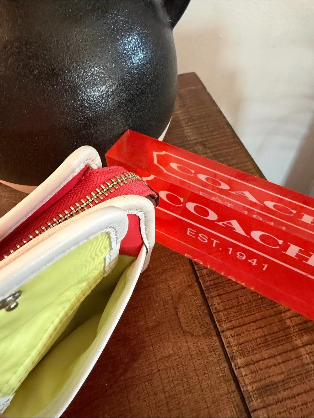 Coach Legacy Archive Zippered Wallet